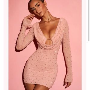 Oh Polly dress BLUSH